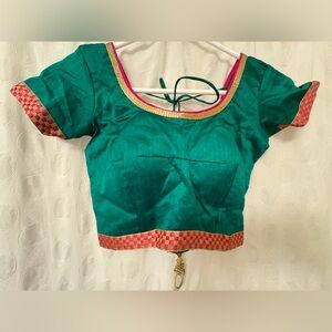 Size XS choli saree top.